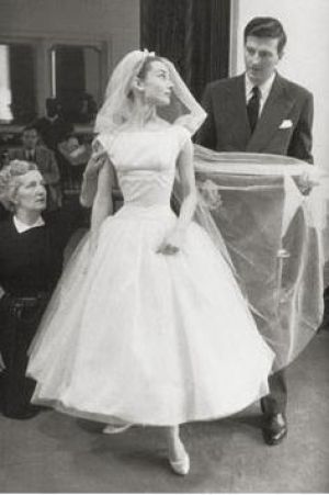 Audrey Hepburn photo - Audrey Hepburn - wedding gown.jpg
